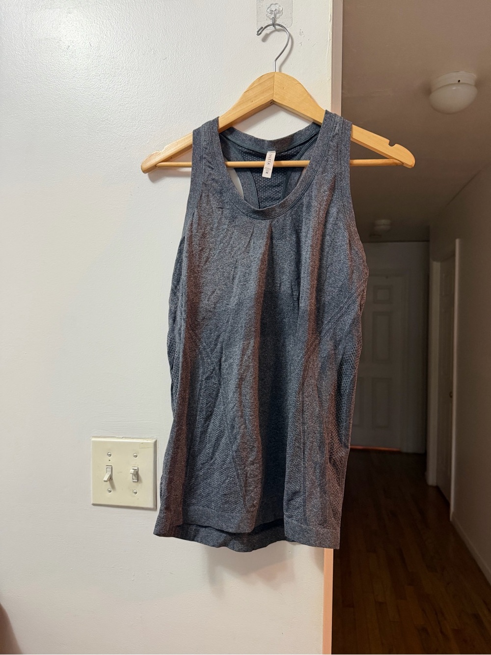 Athleta Dark Gray Racerback Tank